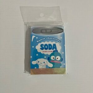 Sanrio Blue Soda Mini Notepad